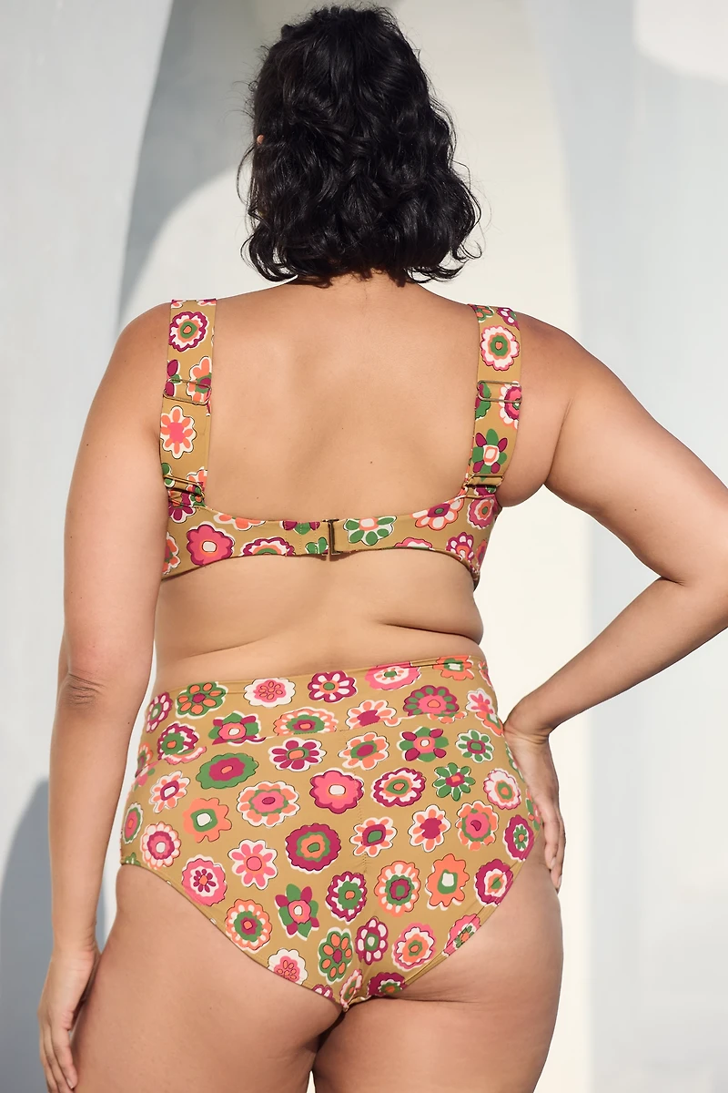 Montce Mazzy Plus Floral Hayden Bikini Top