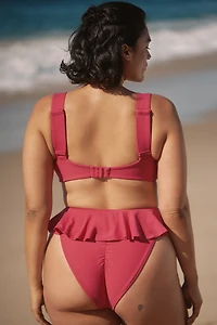 Montce Plus Raspberry Hayden Bikini Top
