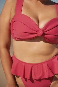 Montce Plus Raspberry Hayden Bikini Top