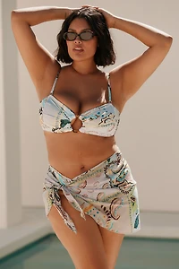 Montce St. Barth's Plus Floral Sarong