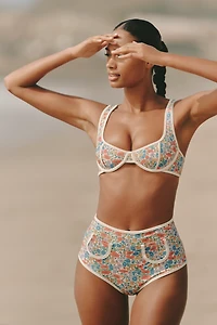 Montce Polly High-Waisted Bikini Bottoms