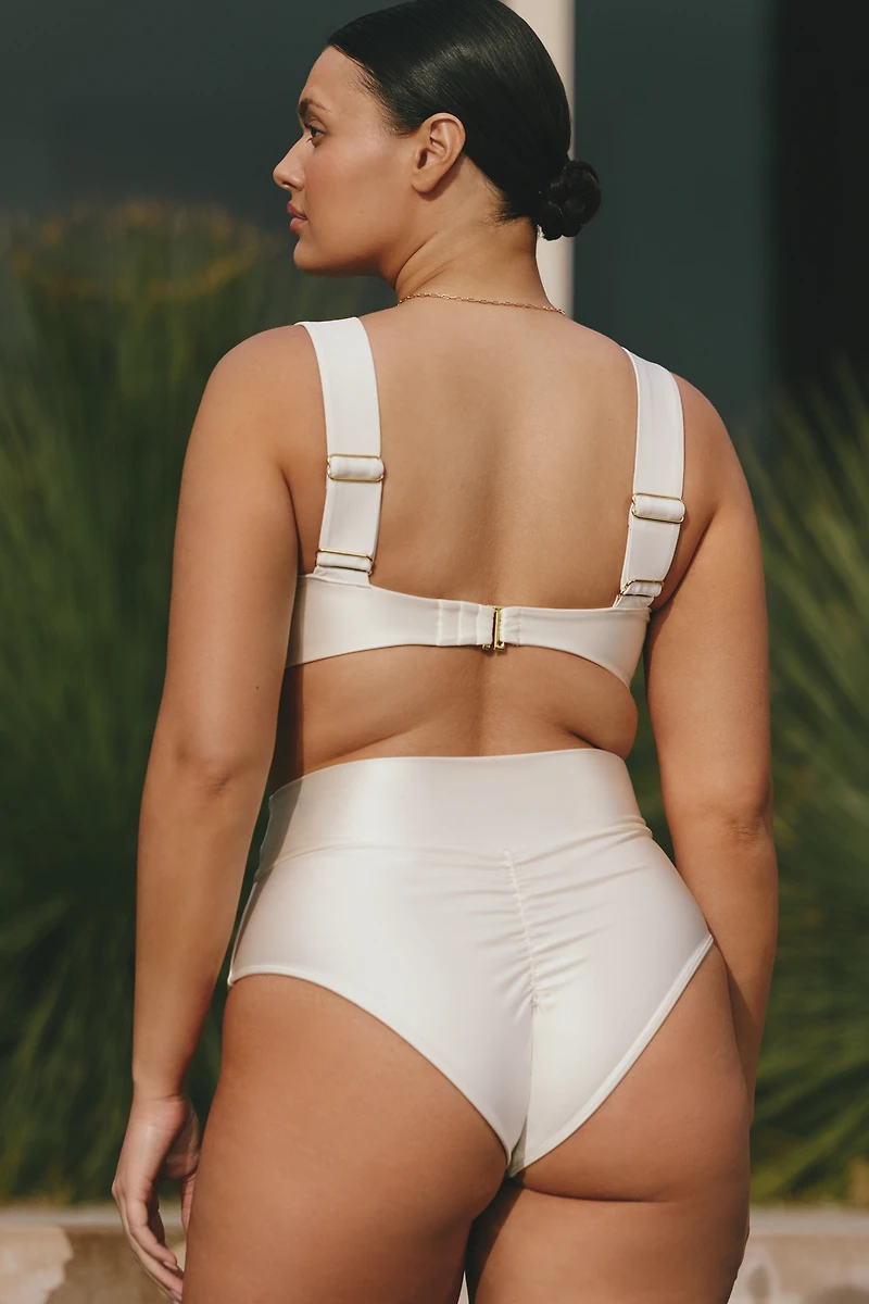 Montce Plus High-Rise Bikini Bottoms