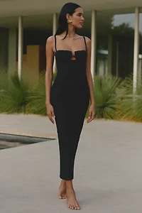 Montce Pearl Midi Slip Dress