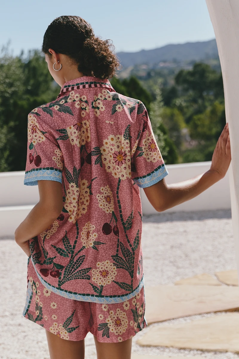 Agua Bendita x Anthropologie Ali Buttondown Top