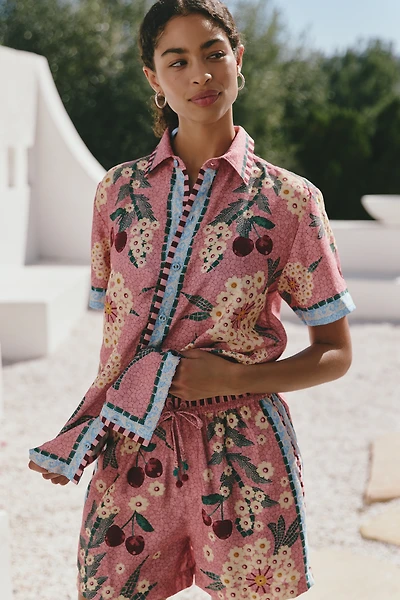 Agua Bendita x Anthropologie Watts Shorts