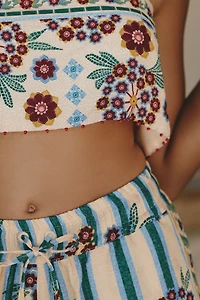 Agua Bendita x Anthropologie Senja Crop Top