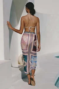 Agua Bendita x Anthropologie Marine Pareo Sarong
