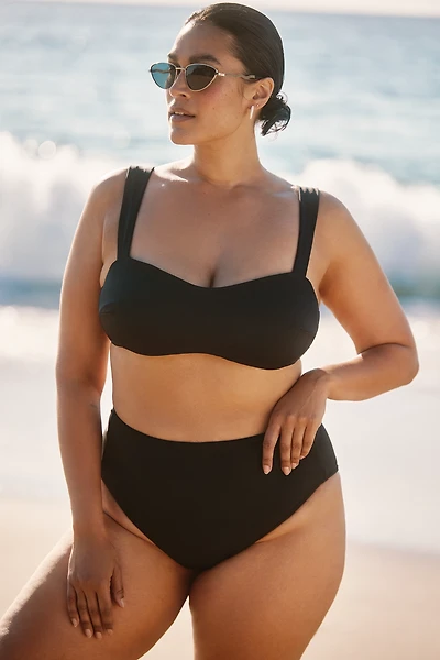 Andie Plus High-Rise Bikini Bottoms