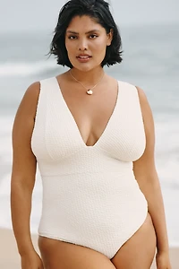 Andie Swim Plus Mykonos One-Piece Swimsuit
