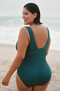 Andie Swim Plus Mykonos One-Piece Swimsuit