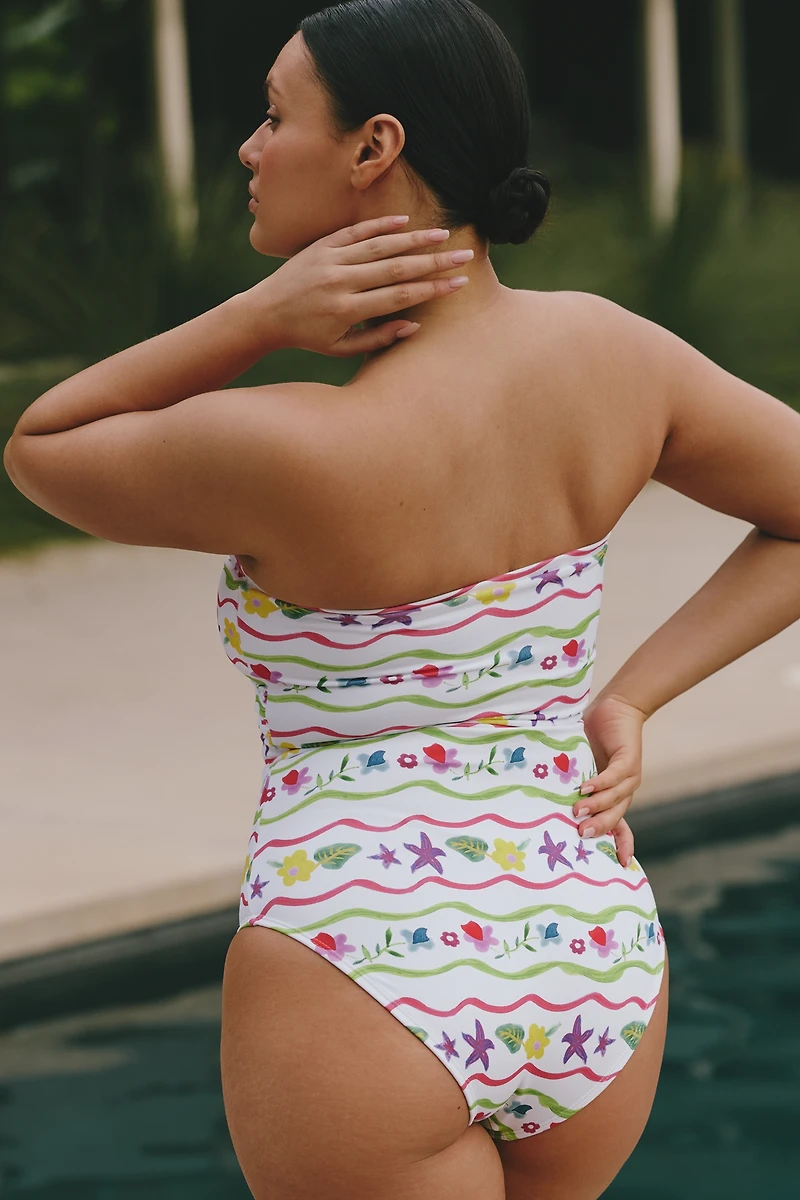 CeliaB Plus Printed One-Piece Swimsuit