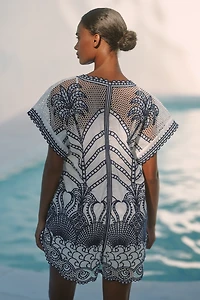 Farm Rio Richelieu Crochet Romper