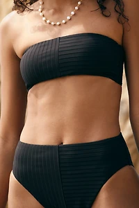 Sanctuary High-Waist High-Leg Bikini Bottoms