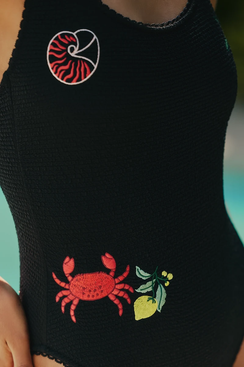 Damson Madder Tashi One-Piece Swimsuit