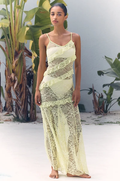 Wild Lovers Sunkiss Ruffle Lace Dress