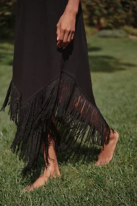 PQ Swim Kate Fringe Cover-Up Midi Dress