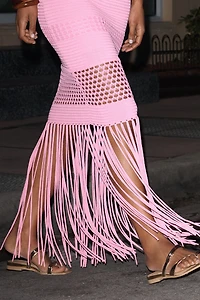 PQ Swim Melissa Fringe Maxi Dress