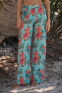 PQ Swim Love Spell Meg High-Waist Wide-Leg Pants