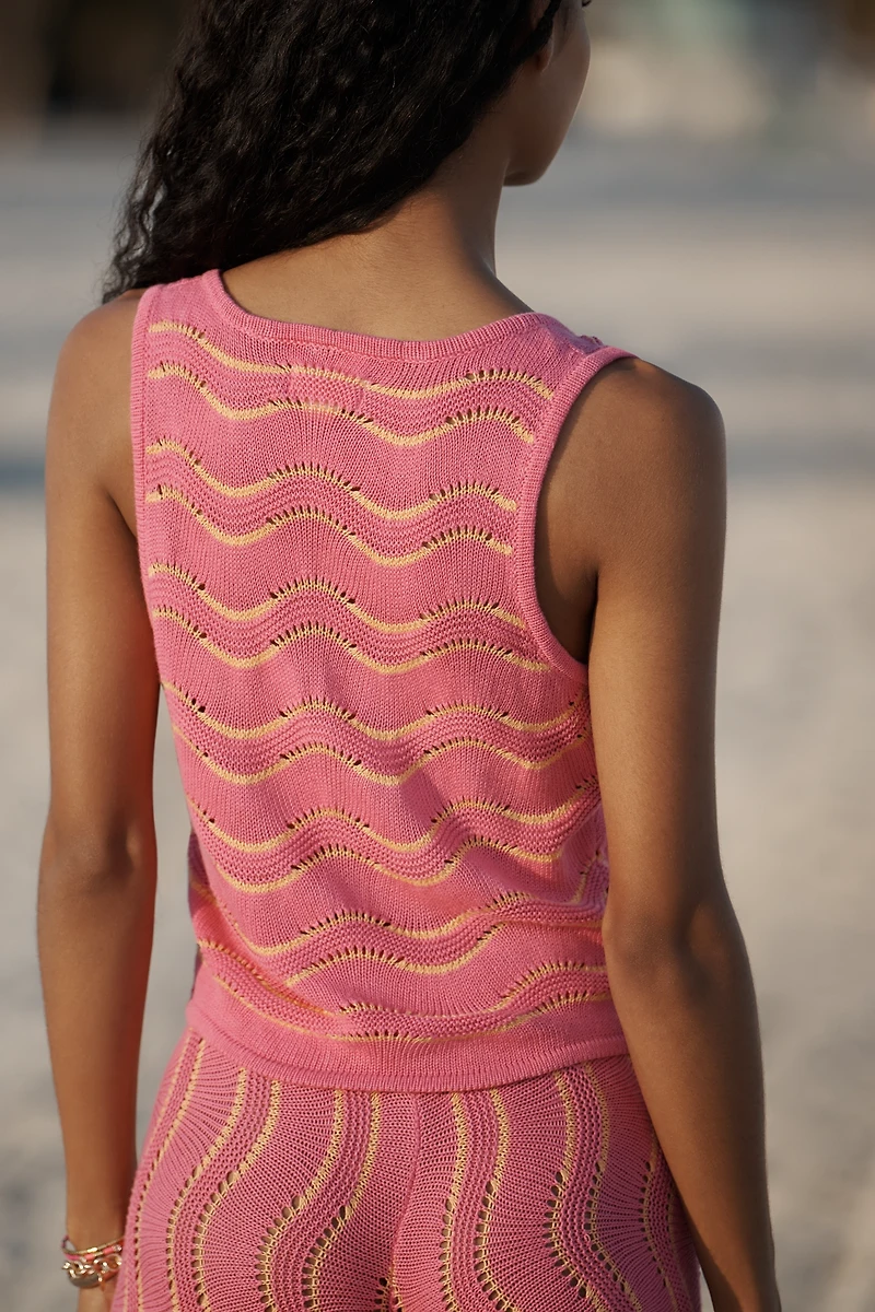 Capittana Mica Front-Tie Top