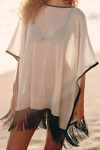 Touche Fringe Poncho