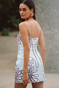 Cala de la Cruz Lucca Linen Mini Dress