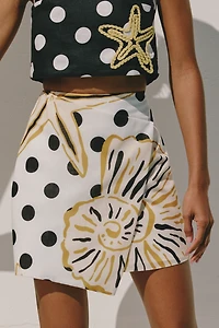 Cala de la Cruz Chemena Linen Skirt