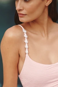 La Porte Brooks Pearl One-Piece Swimsuit