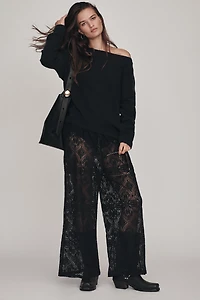 Farm Rio x Anthropologie High-Rise Pull-On Pants