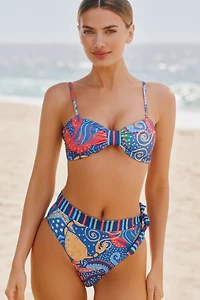 Farm Rio x Anthropologie High-Waisted Bikini Bottoms