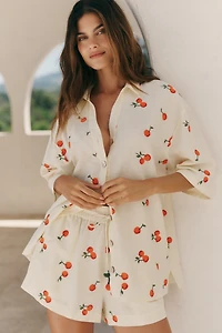 Farm Rio x Anthropologie Cotton Shorts