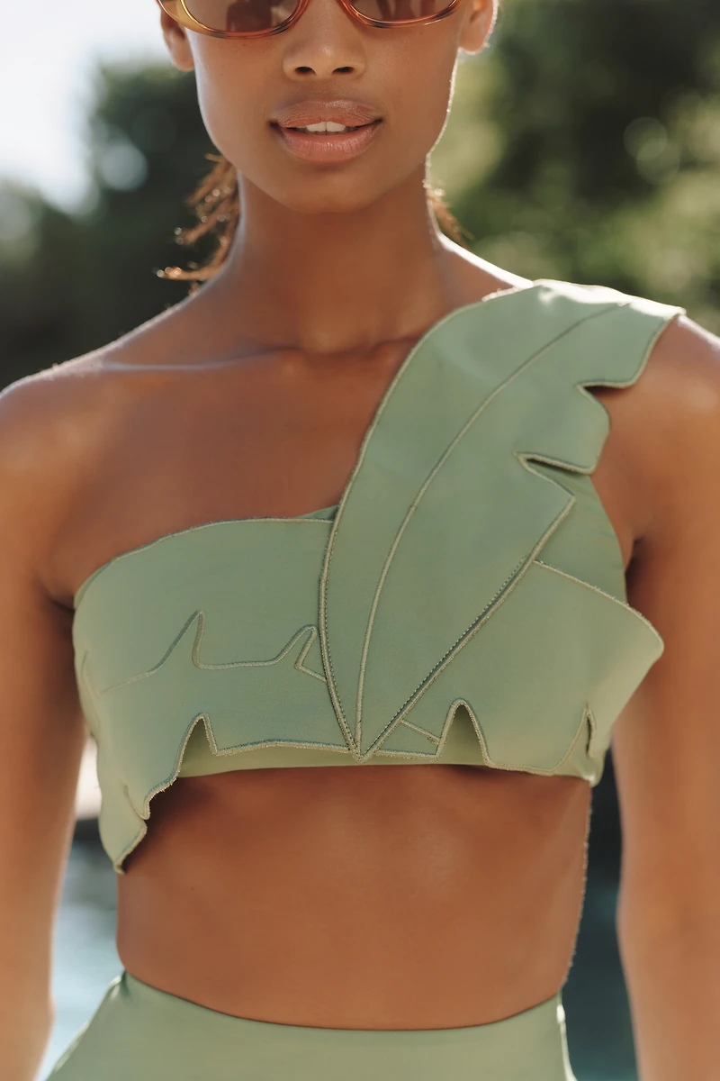 Farm Rio x Anthropologie 3D Palm Bikini Top