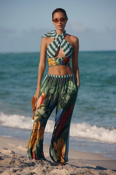Farm Rio x Anthropologie Set Wide-Leg Pants