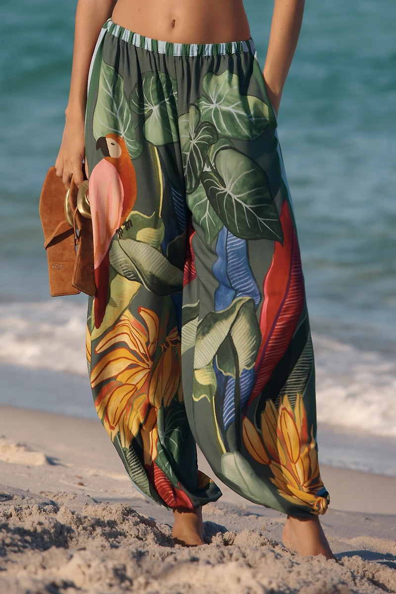 Farm Rio x Anthropologie Set Wide-Leg Pants
