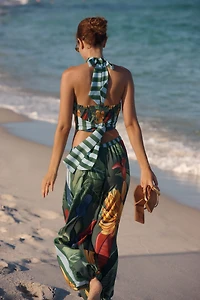 Farm Rio x Anthropologie Set Wide-Leg Pants