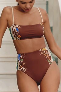 ALÉMAIS Maroc Bandeau Bikini Top