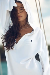 Polo Ralph Lauren Hooded Terry Tunic Cover-Up