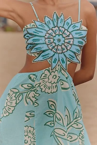 Maaji Owen Linen Cutout Dress