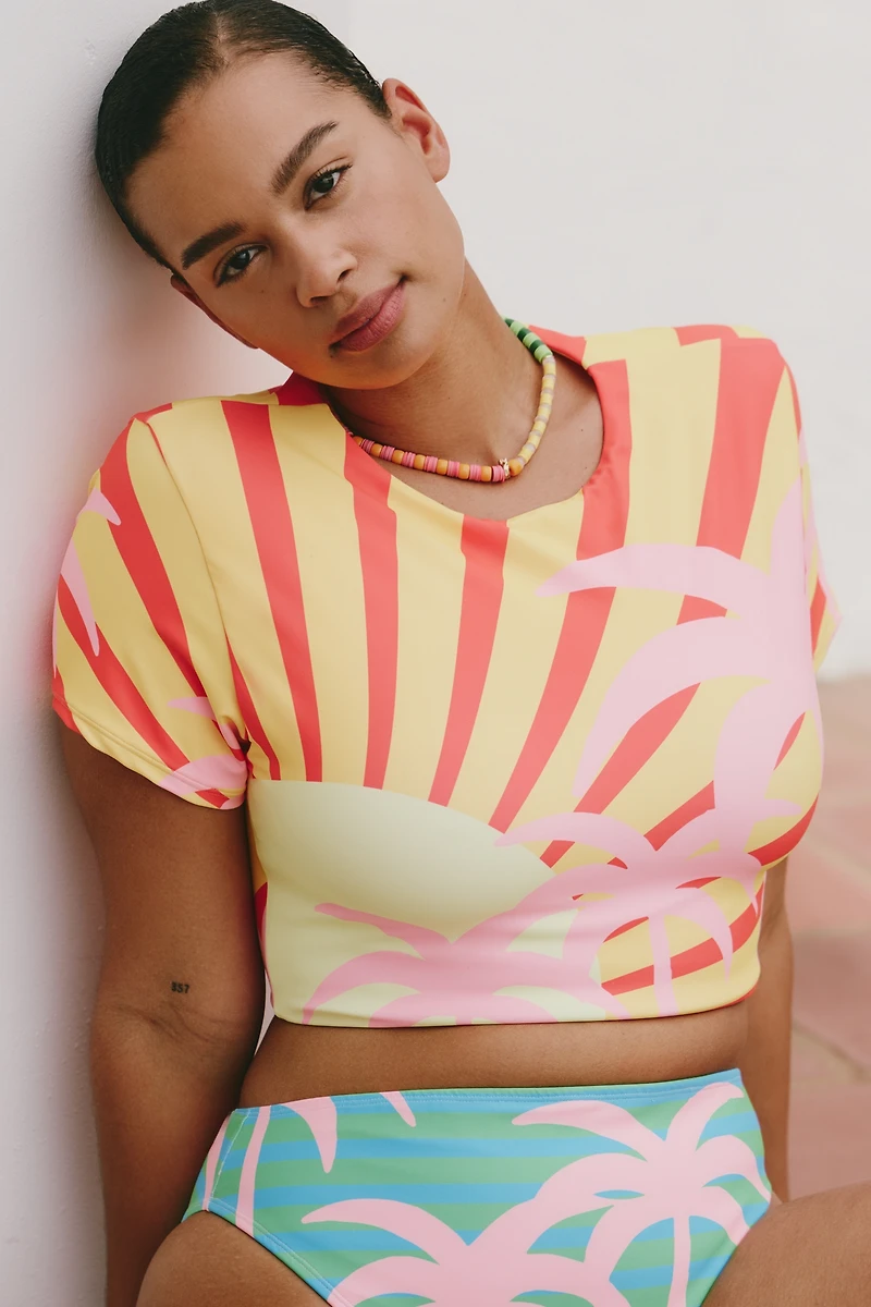 Maaji Jungle Sway Milana Swim Crop Top