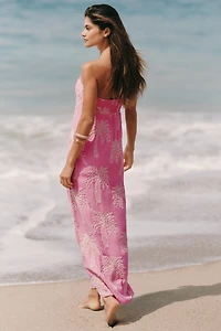 Maaji x Anthropologie Strapless Midi Dress