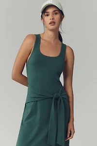 LSPACE x Anthropologie Tie-Waist Maxi Dress