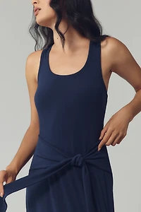 LSPACE x Anthropologie Tie-Waist Maxi Dress