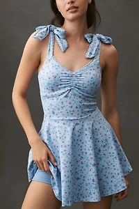 Beach Riot Pixie Tie-Strap Tennis Mini Dress