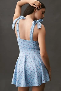 Beach Riot Pixie Tie-Strap Tennis Mini Dress