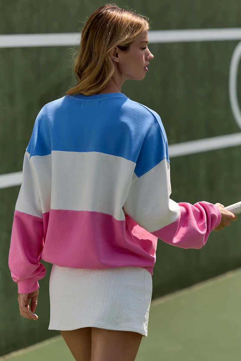 Beach Riot Devyn Oversized Crew-Neck Sweatshirt