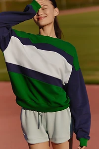 Beach Riot Devyn Oversized Crew-Neck Sweatshirt