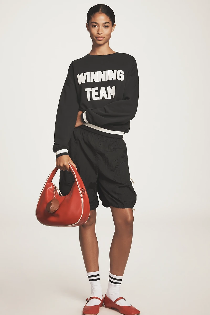 Beach Riot x Anthropologie Cotton Pullover Sweatshirt