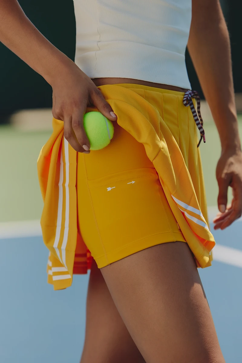 The Upside Prix Quinny Pleated Mini Skirt