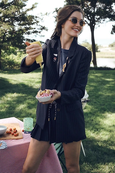 The Upside Wool Boyfriend Blazer