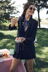 The Upside Wool Boyfriend Blazer