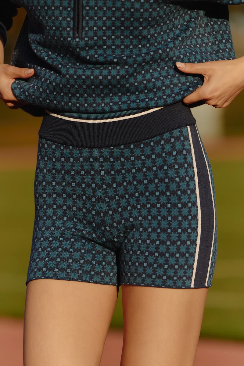 The Upside Lumiere Knit Shorts